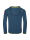 TROLLKIDS Sandefjord Kinder Fleece Jacke mit Kapuze madeira blue Gr. 116