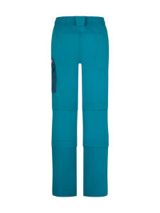 TROLLKIDS Preikestolen Double Zip-Off Pants Kinder Wanderhose harbor blue/peony rose Gr. 116