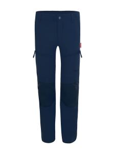 TROLLKIDS Nordfjord Zip-off Pants Kinder Trekking Hose navy/medium blue/bright green Gr. 116