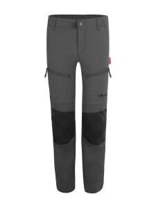 TROLLKIDS Nordfjord Zip-off Kinder Trekking Hose anthracite 116