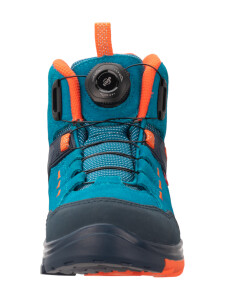 TROLLKIDS Gjende Hiker Mid Kinder Trekking Schuhe atlantic blue/glow orange/dark navy EU 31