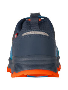 TROLLKIDS Trolltunga Hiker Low XT Kinder Wanderschuhe atlantic blue/glow orange/dark navy Gr. 30