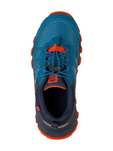 TROLLKIDS Trolltunga Hiker Low XT Kinder Wanderschuhe atlantic blue/glow orange/dark navy Gr. 30