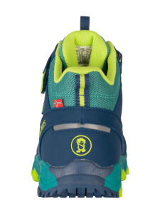 TROLLKIDS Tronfjell Hiker Mid Kinder Trekking Schuhe sea green/madeira blue/spring leaf Gr. 30