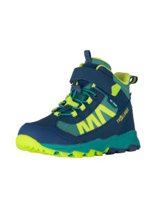 TROLLKIDS Tronfjell Hiker Mid Kinder Trekking Schuhe sea green/madeira blue/spring leaf Gr. 30