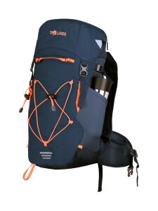 TROLLKIDS Fjell Trekker 22 Wanderrucksack mit herausnehmbarem Sitzkissen navy/light blue Gr. 22L