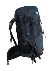 TROLLKIDS Fjell Trekker 22 Wanderrucksack mit herausnehmbarem Sitzkissen navy/light blue Gr. 22L