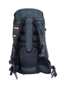 TROLLKIDS Fjell Trekker 22 Wanderrucksack mit herausnehmbarem Sitzkissen atlantic blue/glow orange/dark navy Gr. 22L