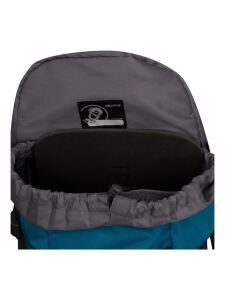 TROLLKIDS Fjell Trekker 22 Wanderrucksack mit herausnehmbarem Sitzkissen atlantic blue/glow orange/dark navy Gr. 22L