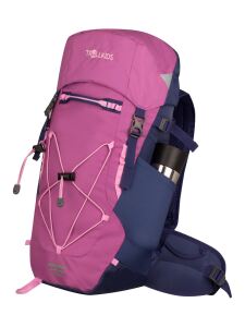 TROLLKIDS Fjell Trekker 22 Wanderrucksack mit herausnehmbarem Sitzkissen mallow pink/violet blue/wild rose Gr. 22L