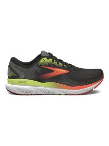 BROOKS Ghost 16 Herren breit Black/Mandarin Red/Green