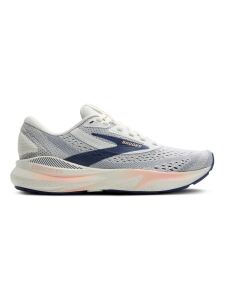 BROOKS Adrenaline GTS 24 Damen breit Grey/Blue Ribbon/Peach