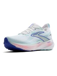 BROOKS Glycerin 22 Damen mittelbreit White/Limpet Shell/Amparo Blue | EU 38