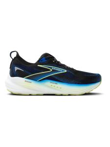 BROOKS Glycerin 22 Herren Laufschuhe Medium Black/Cobalt/Neo Yellow | EU 42