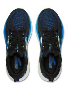 BROOKS Glycerin 22 Herren Laufschuhe Wide Black/Cobalt/Neo Yellow EU 44