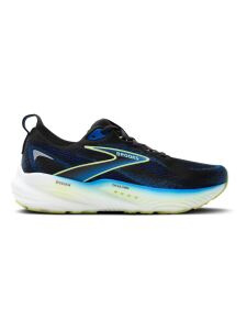 BROOKS Glycerin 22 Herren Laufschuhe Wide Black/Cobalt/Neo Yellow EU 44