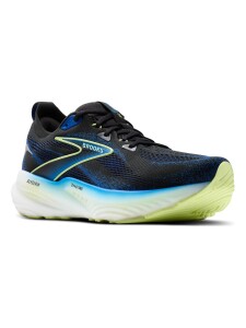 BROOKS Glycerin 22 Herren Laufschuhe Wide Black/Cobalt/Neo Yellow EU 45