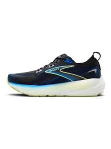 BROOKS Glycerin 22 Herren Laufschuhe Wide Black/Cobalt/Neo Yellow EU 45