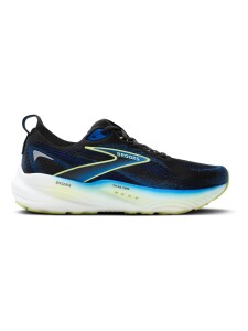 BROOKS Glycerin 22 Herren Laufschuhe Wide Black/Cobalt/Neo Yellow EU 45