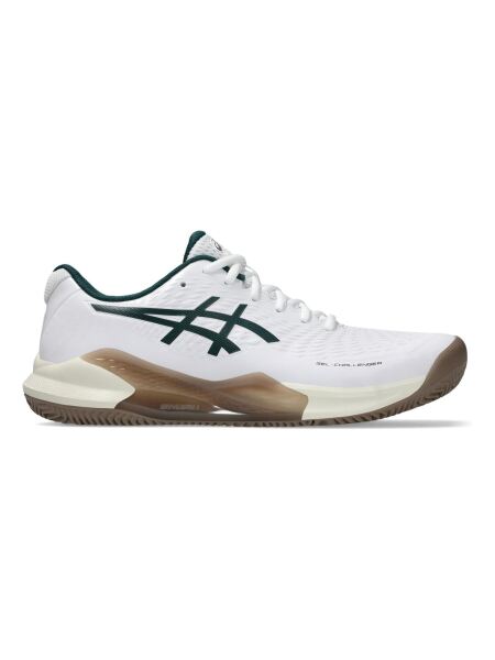 ASICS Gel-Challenger 14 Clay Herren Tennisschuhe White Green | EU 42,5