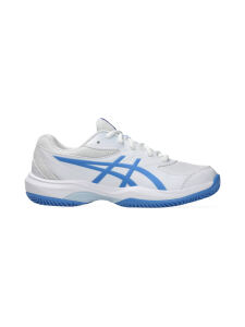 ASICS Gel-Game GS Clay/OC Kinder White/Blue Coast