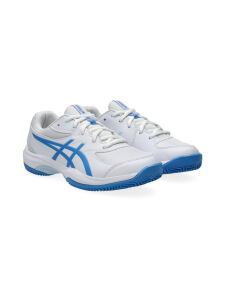 ASICS Gel-Game GS Clay/OC Kinder White/Blue Coast | EU 33,5