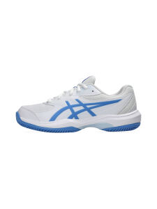 ASICS Gel-Game GS Clay/OS Kinder Tennisschuhe White/Blue Coast | EU 33,5