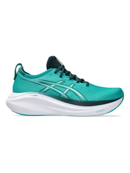 ASICS Gel-Nimbus 27 Wave Teal/Saxon Green | EU 42,5