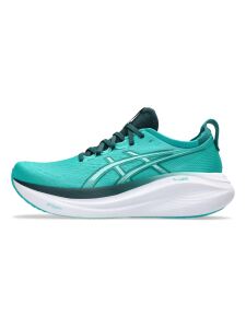 ASICS Gel-Nimbus 27 Herren Laufschuhe Teal Green EU 44,5