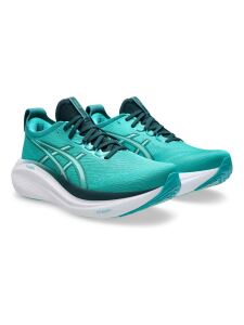 ASICS Gel-Nimbus 27 Herren Laufschuhe Teal Green EU 44,5
