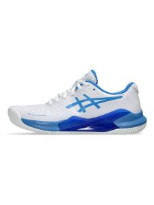 ASICS Gel-Challenger 14 Clay Damen Tennisschuhe White/Blue Coast | EU 38