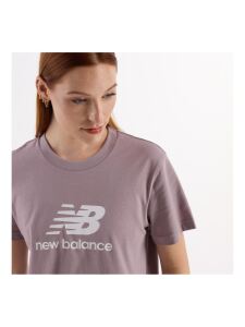 NEW BALANCE Sport Essentials Jersey Logo T-Shirt Damen ice wine | L