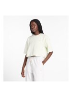 NEW BALANCE Logo Relaxed Jersey T-Shirt Damen natural mint