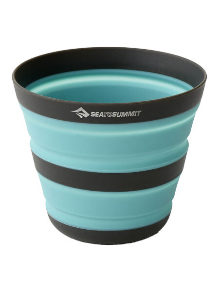 Sea to Summit Frontier Camping Tasse Becher 400 ml ultraleicht zusammenfaltbar aqua sea blue Gr. O/S