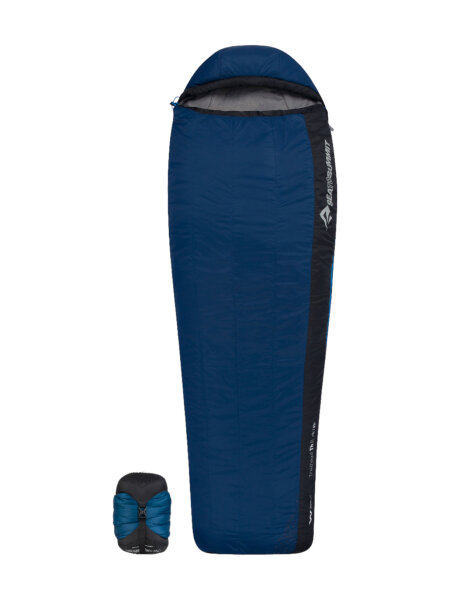 Sea to Summit Trailhead ThII Kunstfaserschlafsack, lang cobalt / midnight | O/S