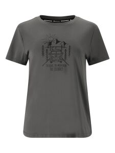 WHISTLER Tergo Printed Damen T-Shirt Asphalt