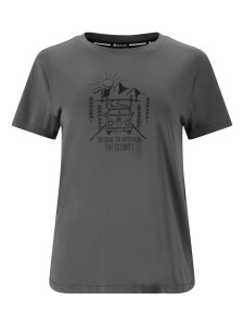 WHISTLER Tergo Printed Damen T-Shirt Asphalt 38