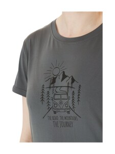 WHISTLER Tergo Printed Damen T-Shirt Asphalt 38
