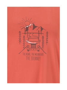 WHISTLER Tergo Printed Damen T-Shirt Apricot Brandy 38