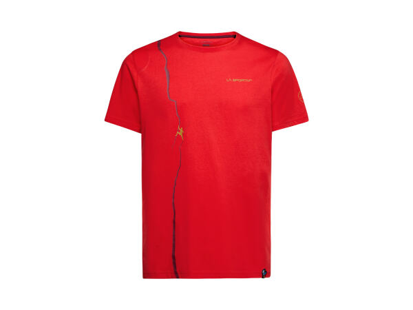 LA SPORTIVA Route Herren T-Shirt Mountain Red Gr. L