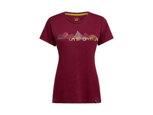 LA SPORTIVA Peaks Damen T-Shirt Redwood