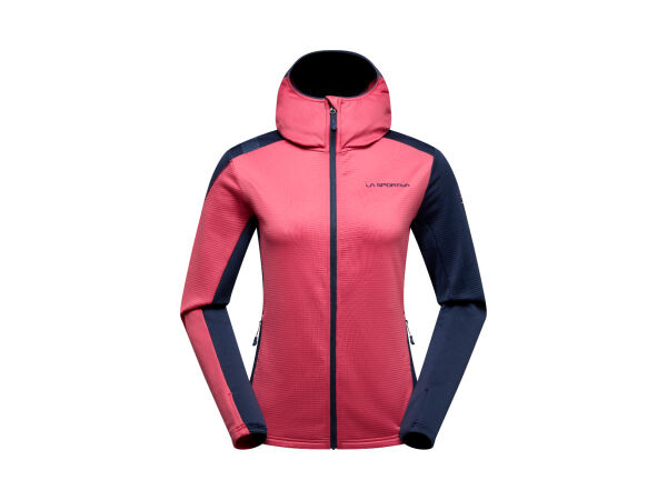 LA SPORTIVA Chill Thermal Damen Fleece Jacke mit Kapuze Rosebay/Night Sky M
