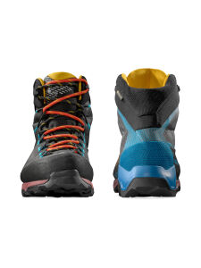 LA SPORTIVA Aequilibrium Hike GTX Herren Bergschuhe Carbon/Tropic Blue | EU 42