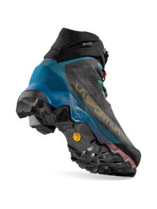 LA SPORTIVA Aequilibrium Hike GTX Herren Bergschuhe Carbon/Tropic Blue | EU 42