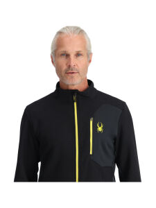 SPYDER Bandit Full Zip Herren Fleece Jacke Black Gr. M