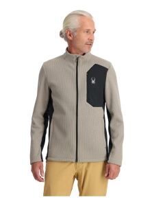 SPYDER Bandit Full Zip Herren Fleece Jacke concrete