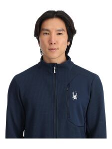 SPYDER Bandit Full Zip Herren Fleece Jacke true navy | L