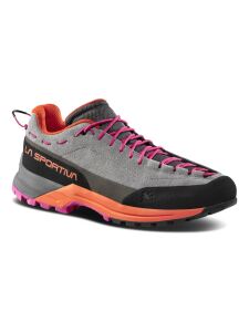 LA SPORTIVA TX Guide Leather Damen Bergschuhe Grey/Cherry Tomato EU 38