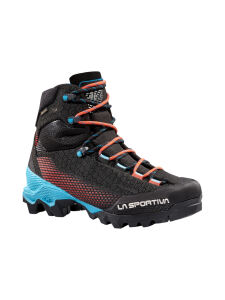 LA SPORTIVA Aequilibrium ST GTX Damen Bergschuhe Black/Hibiscus | EU 42