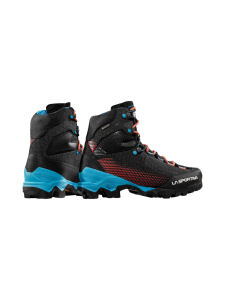 LA SPORTIVA Aequilibrium ST GTX Damen Bergschuhe Black/Hibiscus | EU 42